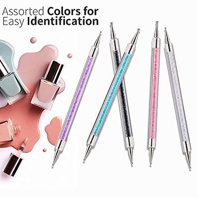 Archua 5 Pcs Nail Dotting Pen Tool Set Nail Polish Paint Manicure Dot Nail  Art Tool Set Dual-Ended Nail Art Point Drill，Multi-Colored, blue - Yahoo  Shopping