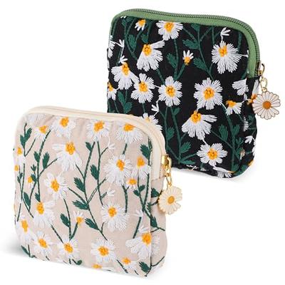 cobee Sanitary Napkin Storage Bags, 2pcs Period Pad Holder Pouch Portable  Menstrual Pouch Cute Pattern Tampon Purse with Pearl Buckle Small Toiletry  Bag for Women Girls(Animal, Fruit) - Yahoo Shopping