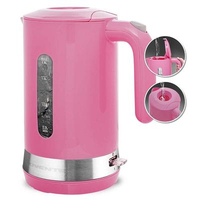 OVENTE 7-Cups BPA-Free Corded Electric Kettle with Auto Shut Off, Pink -  Yahoo Shopping