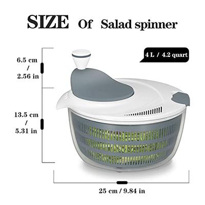 Fruit Cleaner Spinner, Large Fruit Washer Spinner with Brush, Fruit Cleaning  with Fruit Washing Bowl, Fruit and Salad Cleaner with Fruit Spinner Bowl, Fruit and Vegetable Scrubber