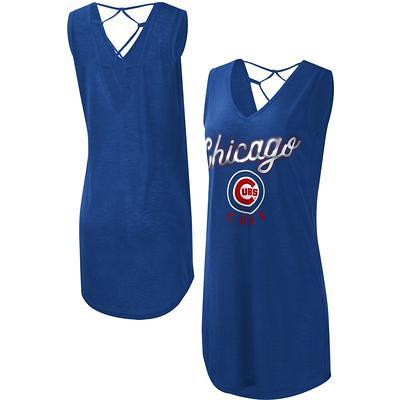 G-III Sports by Carl Banks Women's Royal, Red Chicago Cubs Block