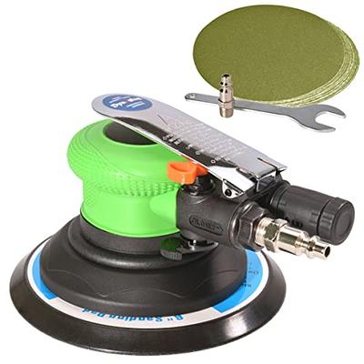 Dynastus 6-Inch Random Orbit Air Palm Sander, Dual Action