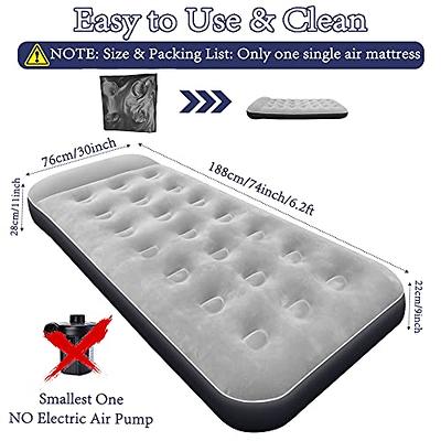 SAYGOGO Camping Air Mattress Travel Bed Sleeping Pad - Leak Proof Inflatable  Mattress with Thickened Surface Built-in Pillow Air Bed for Home Camping  SUV Truck RV Tent(Updated) - Yahoo Shopping