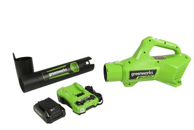 Greenworks BLF349 40V (120 MPH / 500 CFM) Axial Leaf Blower, Tool Only