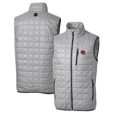 Women's Kansas City Royals Cutter & Buck Oatmeal City Connect Rainier  PrimaLoft Eco Insulated Full-Zip Puffer Vest