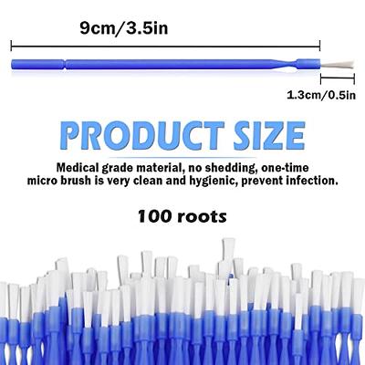 Dental Disposable Micro Brushes Applicators Micro Brush Dentistry - 100pcs