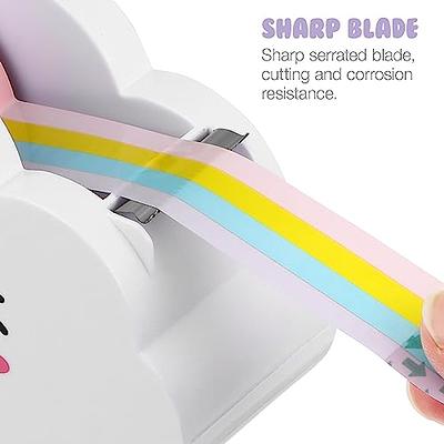 STOBOK Desktop Tape Dispenser, Creative Cloud Tape Dispenser Roll Holder  Cutter Washi Tape Dispenser with Rainbow Tape for Kids School Office  Stationery Supplies - Yahoo Shopping