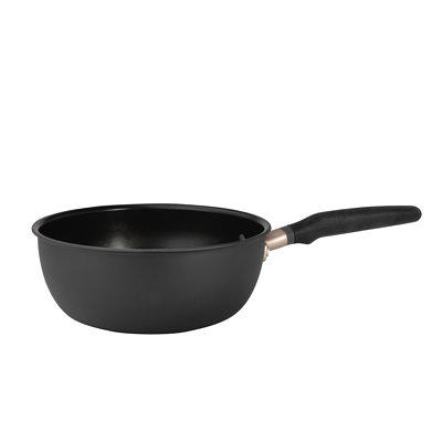 Cooks Standard 3-Quart Hard Anodized Nonstick Saucepan with Lid Black