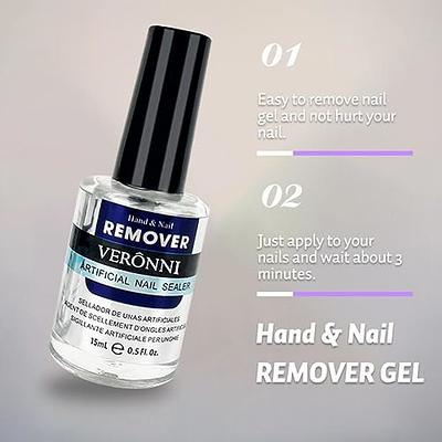 Fast Bursting Nail Polish Gel Remover Manicure Yahoo Clean Phototherapy Degreaser UV Polish Remover Art Salon - (Style Color: Cleaner Nail - A, Gel 1PC) Shopping Nail