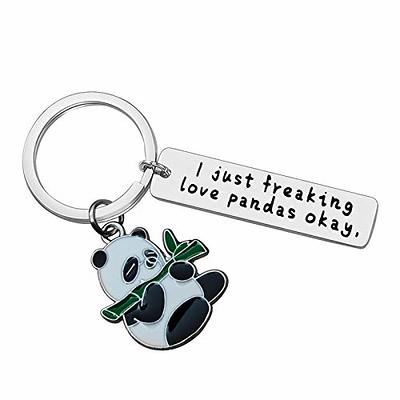Key Ring - White/panda - Ladies
