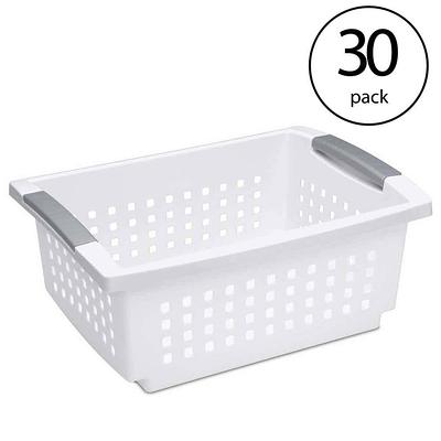 Wave Narrow Medium Storage Bin White - Brightroom™ - Yahoo Shopping