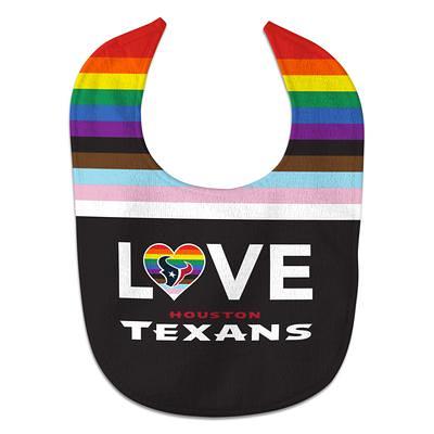 Newborn & Infant WinCraft Houston Texans Rainbow Baby Bib - Yahoo Shopping