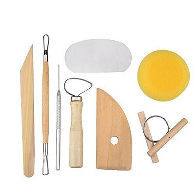 WuliYobo Clay Tools Kit, 42 PCS Polymer Clay Tools with a Storage Bag for  Pottery Artists,Pottery Tools Double Sided Carving Tools Sculpting Tools. -  Yahoo Shopping