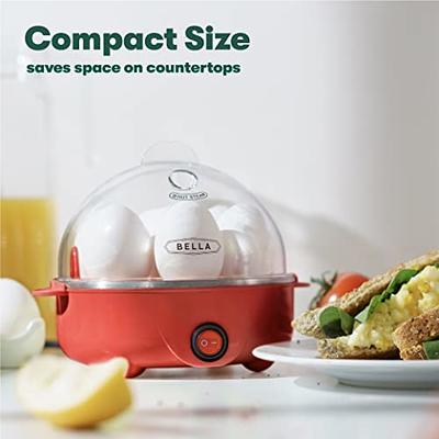 Electric Egg Cooker Rapid Boiler Poacher Maker 14 Egg Large Capacity Eggs Steamer Automatic Shut Off White, Size: 14 Eggs