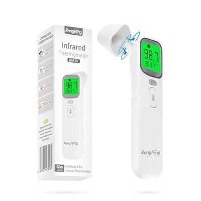 HoMedics Non-Contact Infrared Forehead Thermometer, Clinically Proven Fast  Accurate Results, High-Fever Alert with 4-in-1 Readings