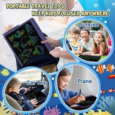 PYTTUR LCD Writing Tablet for Kids 10 Inch Drawing pad for Kids Colorful  Toddler Doodle Board Reusable Electronic Drawing Tablet Drawing Set for  Kids