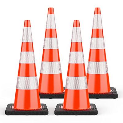 Heavy Duty Reflective Traffic Cones - 36, Orange