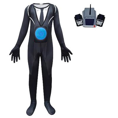 Skibidi Toilet Cosplay Costume Tv Man Camera Man Costume Game