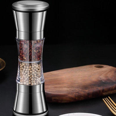 Salt and Pepper Grinder Manual Wood Grinder Machine Herb Spice Grinder  Adjustable Coarseness Kitchen Tools