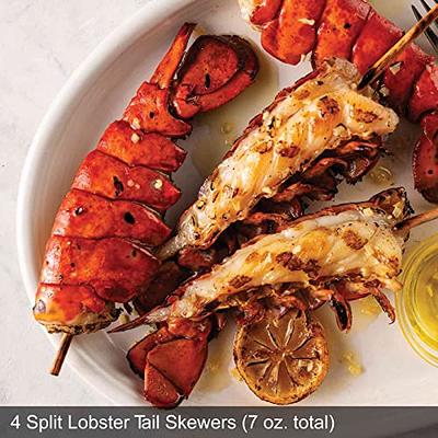 Omaha Steaks Steak and Lobster Dinner Package (6x Triple-Trimmed Filet  Mignons, 4x Lobster Tail Skewers, 8x Pepper Jack Risotto Cakes, 6x  Chocolate