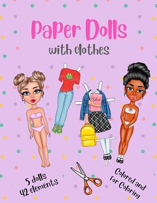 Fashion Paper Dolls - 76 Outfits: Fun With Mom - Dress Up Dolls: Lucky  Designs Company Inc.: 9798431698514: : Books