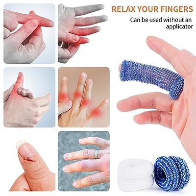 Finger Cots Cotton Finger Guards Elastic Finger Protection Pack of 20