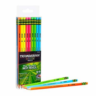 Ticonderoga Wood-Cased Pre-Sharpened Pencils, No 2 HB Soft