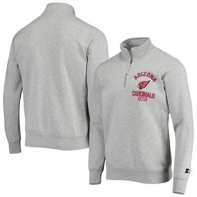 Arizona Cardinals Cutter & Buck Big & Tall Stealth Full-Zip Vest - Heather  Gray