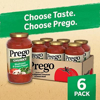 Prego Chunky Roasted Garlic and Herb Pasta Sauce, 23.75 OZ Jar