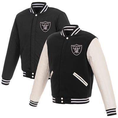 Las Vegas Raiders Starter The Pick and Roll Full-Snap Jacket - Black