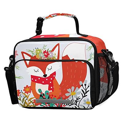 Super Mario Bros Boy's Girl's Soft Insulated School Lunch Box (One size, Red/Multi)