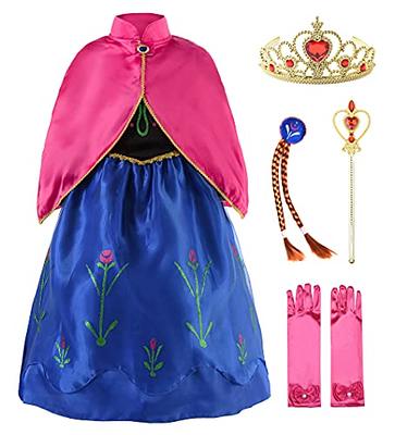  URAQT Princess Dress Costume for Girls Princess Dress