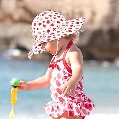 Baby Sun Hats 0-6 Months Baby Hat Infant Sun Hat Baby Bucket Hats 0-6  Months Baby Girl Hats Newborn Sun Hat Infant Hat Strawberry - Yahoo Shopping