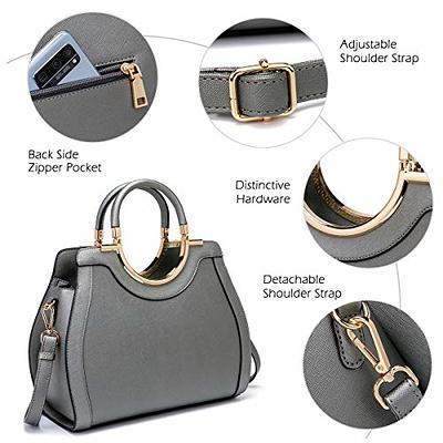  LJOSEIND Shiny Patent Leather Handbags Shoulder Bags