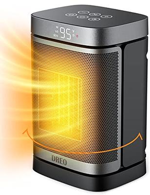 BLACK+DECKER 1500-Watt Black Desktop Electric Ceramic Space Heater - Yahoo  Shopping