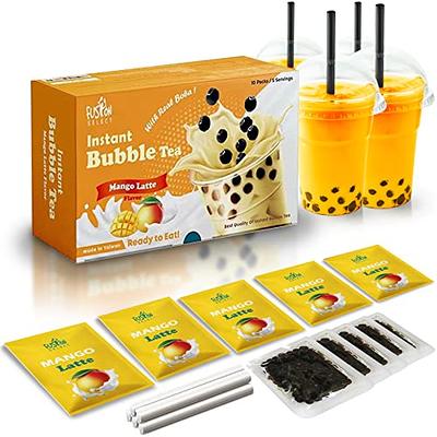 Locca Boba Tea Kit, Daily Joy, Premium Bubble Tea, Up to 24 Drinks