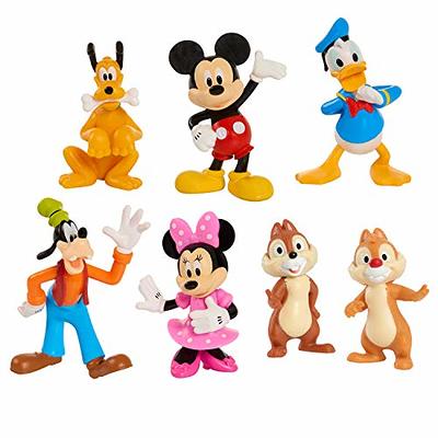 Mickey Mouse Clubhouse 9-inch Plush 5-pack, Mickey Mouse, Minnie Mouse,  Donald Duck, Goofy, and Pluto, Stuffed Animals, Officially Licensed Kids  Toys