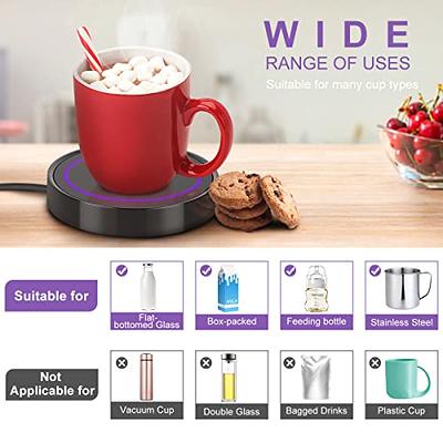 Coffee Mug Warmer Cup Warmer: Smart Electric Beverage Warmers for Hot Coffee  Tea Espresso Milk Office Home Desk Use, Candle Warmer for Desk Auto Shut  Off Gravity Induction - Yahoo Shopping