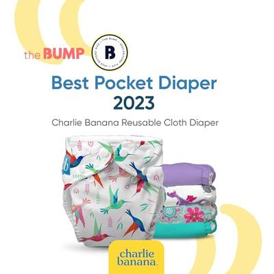 Charlie Banana One Size Reusable Cloth Diaper - New Tango Mango - 5ct :  Target
