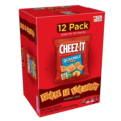 Cheez It Baked Snack Crackers Original Flavor 1.5 Oz Bags Box Of 45 -  Office Depot