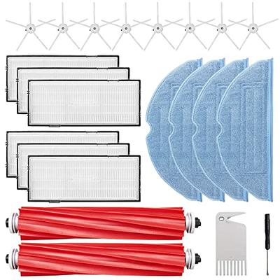 Dust bag wiping pads side brush filter for Roborock S7 vacuum cleaner  accessorie