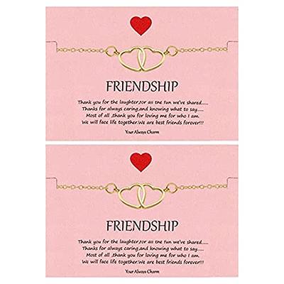 Amazon.com: huiphong 2 Pcs Sponge Bracelets Best Friend BFF Friendship  Matching Pizza Adjustable Cord Handband Bracelet Gifts for Women Teen Girls  Men: Clothing, Shoes & Jewelry