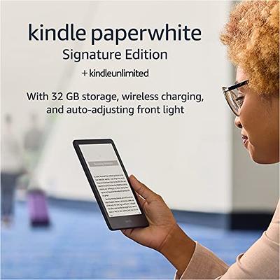 Kindle Paperwhite  16 GB, now with a 6.8 display and adjustable