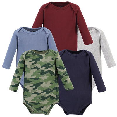 Hanes Baby Girls Bodysuits, Ultimate Flexy Hoodie Infant Long Sleeve 3-pack,  Dusty Blues, 12-18M US - Yahoo Shopping