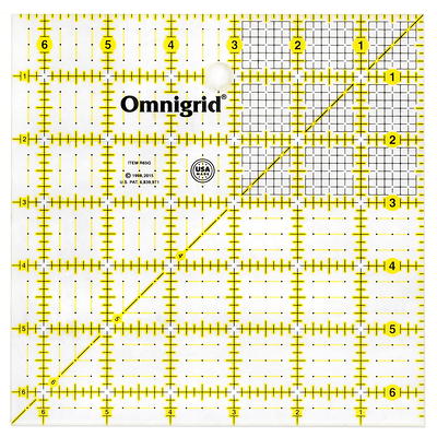 Omnigrid 4 X 8 Rectangle Quilting And Sewing Ruler : Target