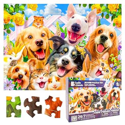 Puzzle Selfie Pet Collage - 300 pièces -Bluebird-Puzzle-F-90086