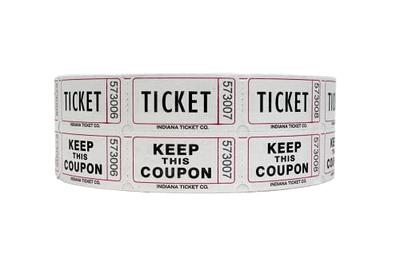 5050 raffle tickets clipart