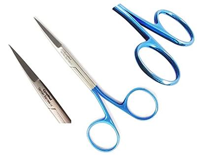 Motanar Professional Grooming Scissors for Personal Care Facial Hair  Removal and Ear Nose Eyebrow Trimming Stainless Steel Fine Straight Tip  Scissors