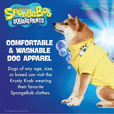 Fetch for Pets Spongebob Dog T-Shirt & Bandana, Medium