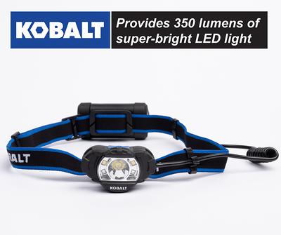 Kobalt 550-Lumen LED Rechargeable Headlamp (Battery Included) in